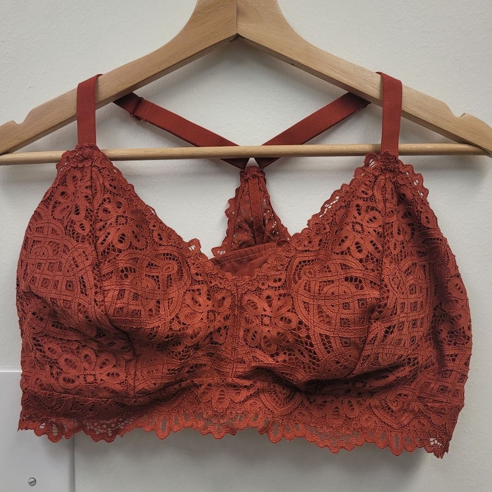 Auden | Lightly Lined Lace Bralette 2xl